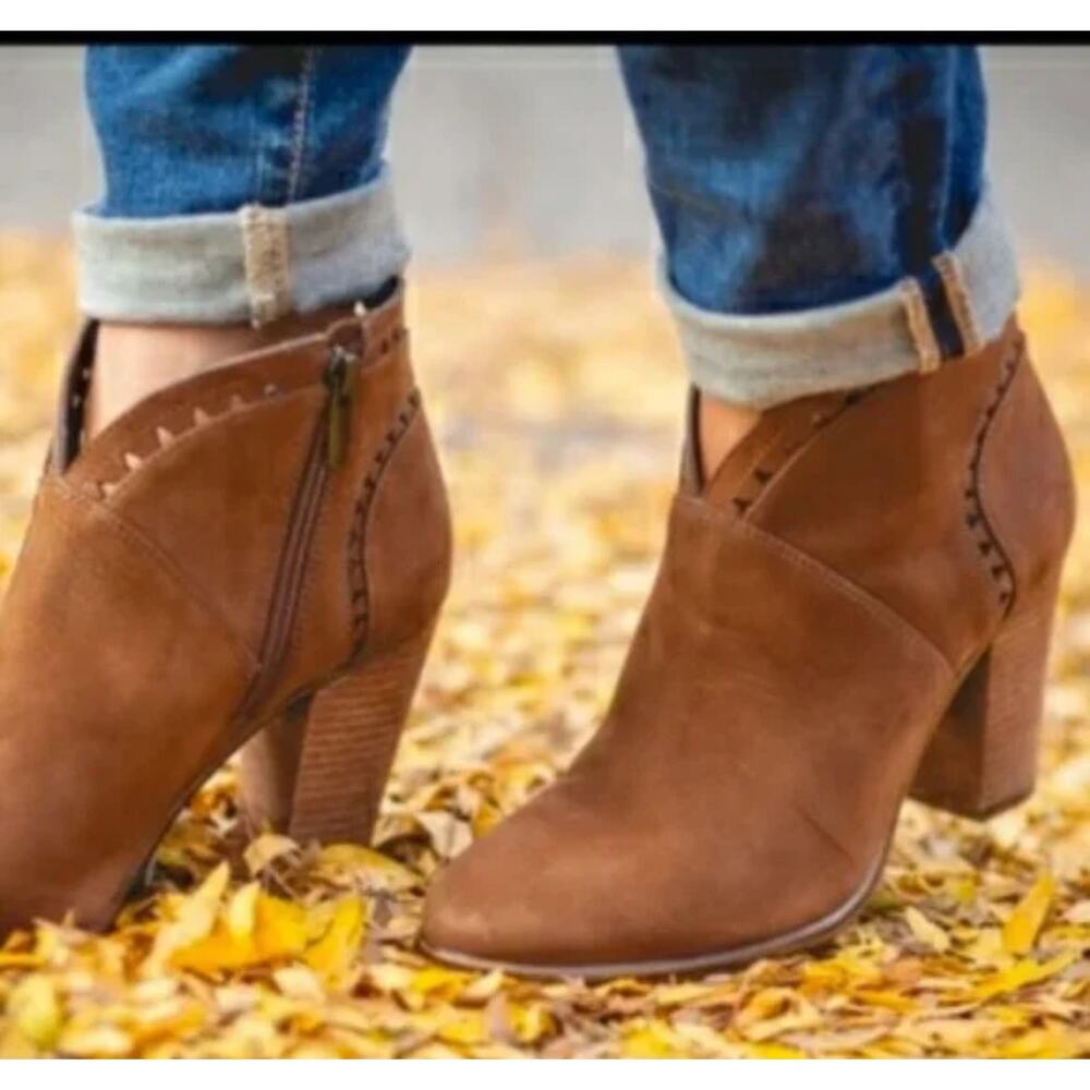Suede Booties